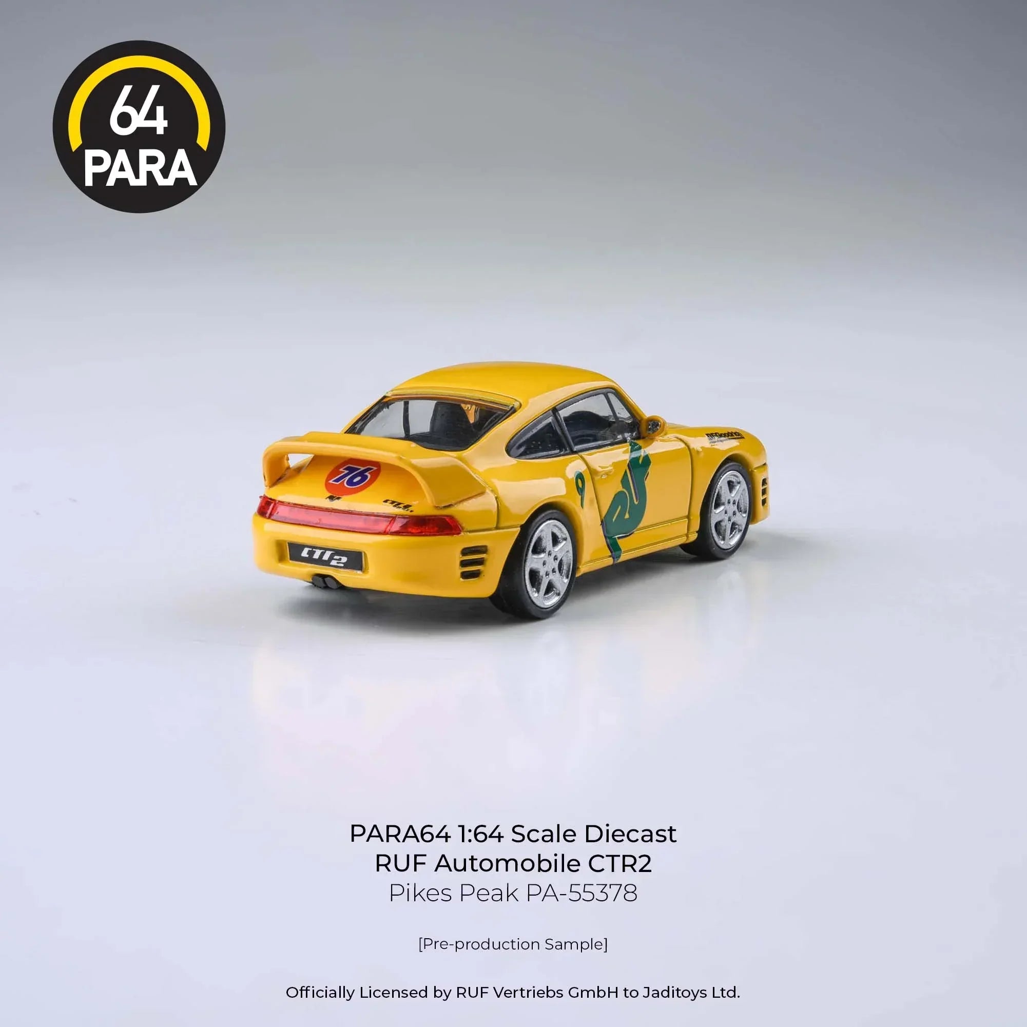 Premium scale diecast model car – *PRE-ORDER* RUF CTR2 Pikes Peak 1995, 1:64 Scale Collectible