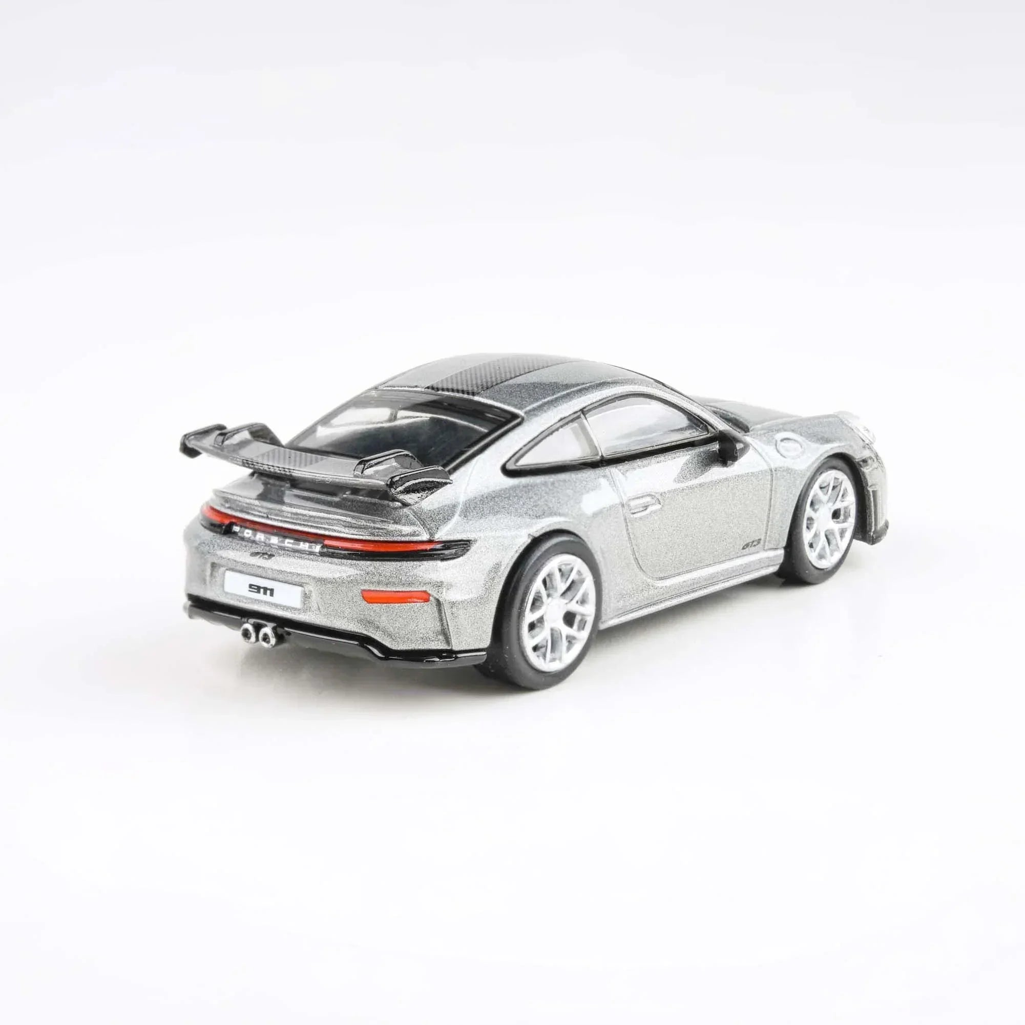 Premium scale diecast model car – Porsche 911 GT3 992.2 GT 2025, 1:64 Scale (Silver) Collectible