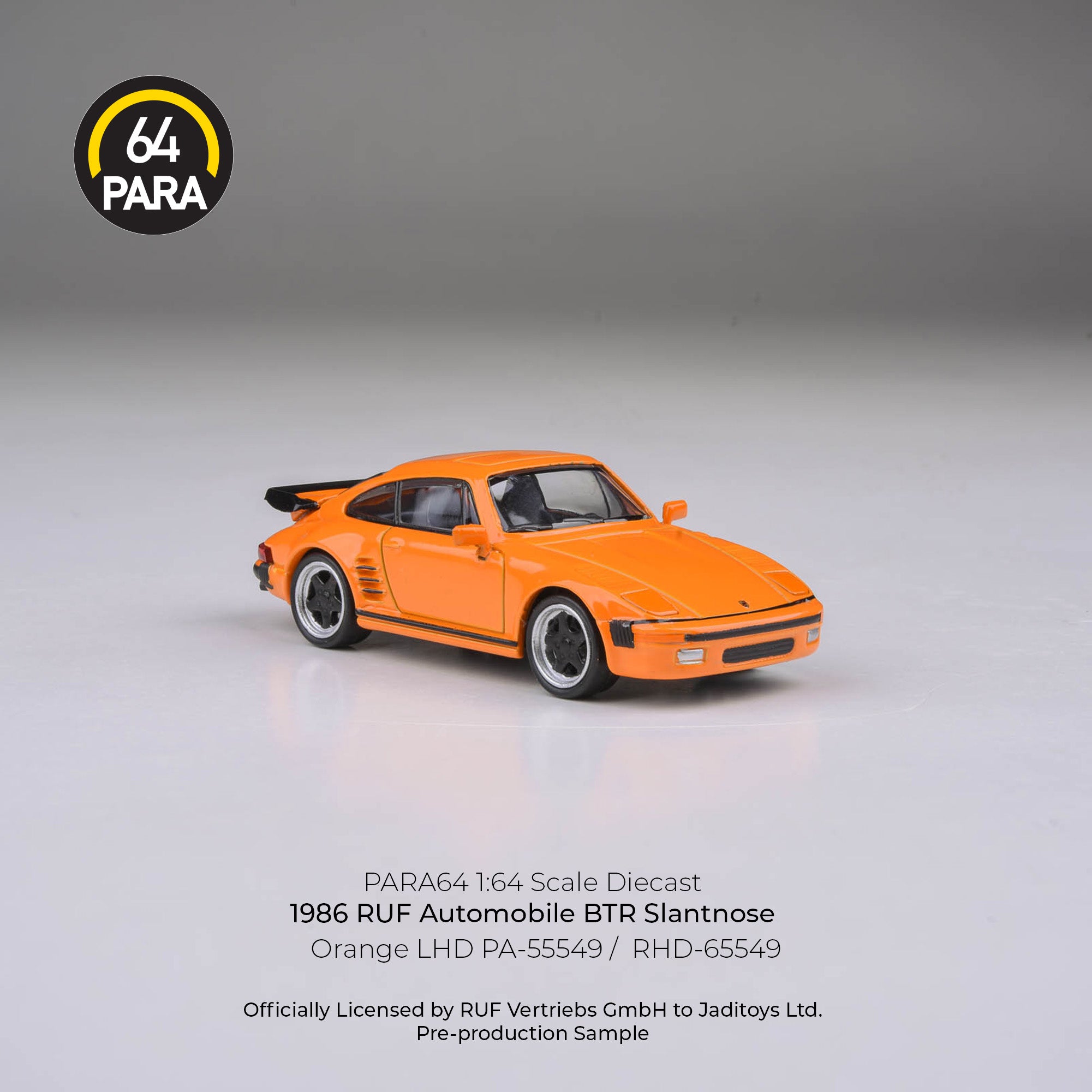 *PRE-ORDER* RUF BTR 1986, 1:64 Scale (Orange)
