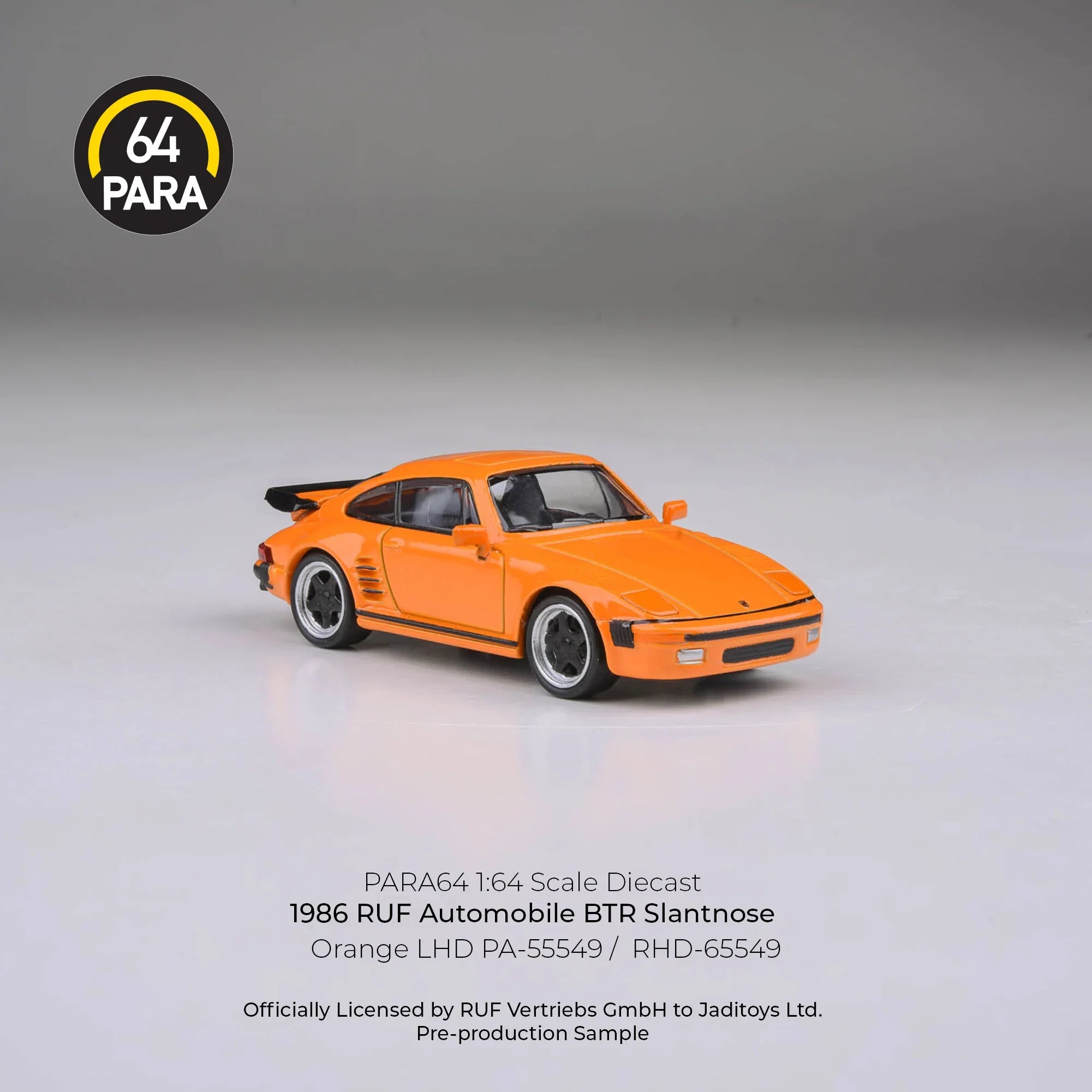 *PRE-ORDER* RUF BTR 1986, 1:64 Scale (Orange)