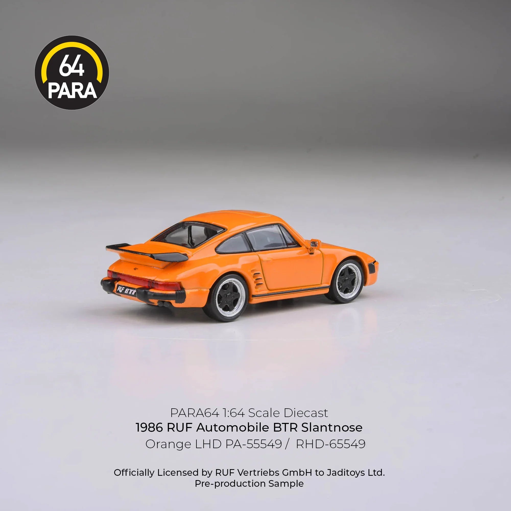 *PRE-ORDER* RUF BTR 1986, 1:64 Scale (Orange)