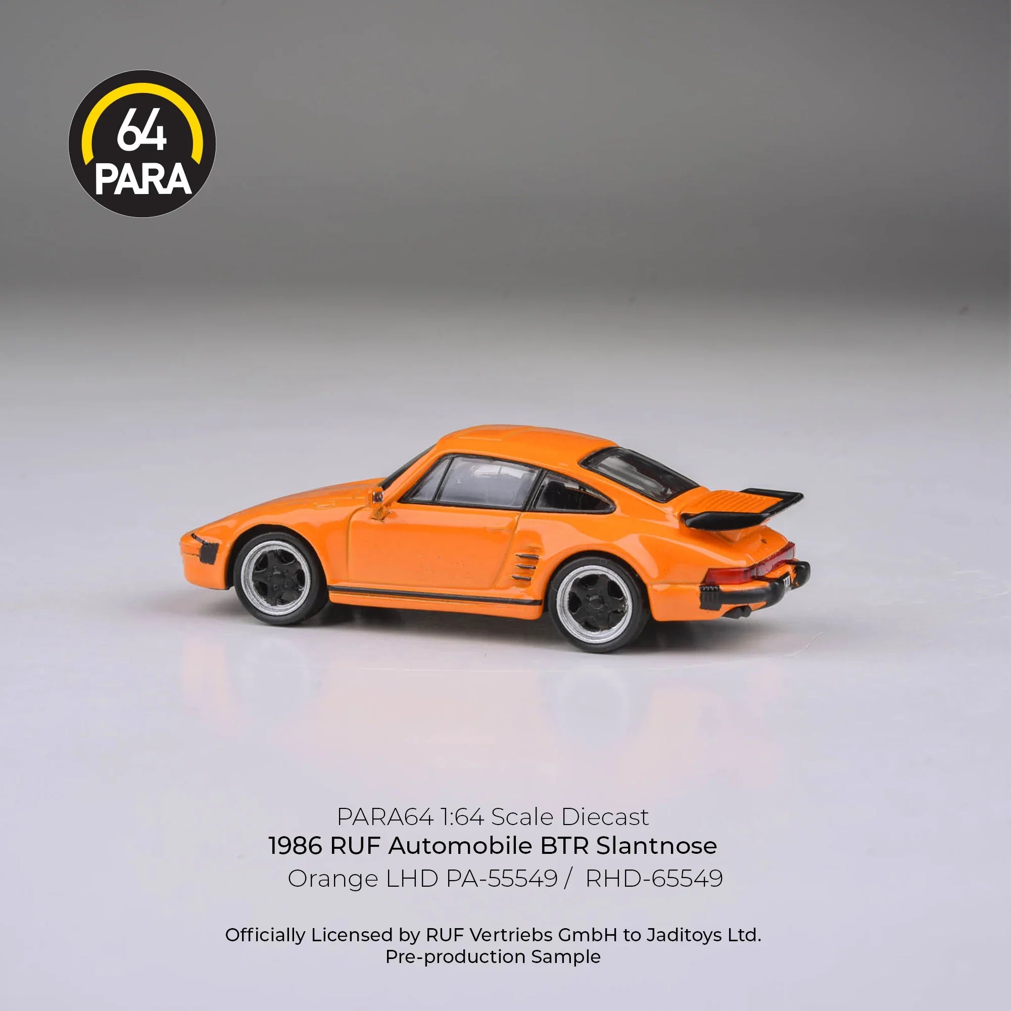 *PRE-ORDER* RUF BTR 1986, 1:64 Scale (Orange)