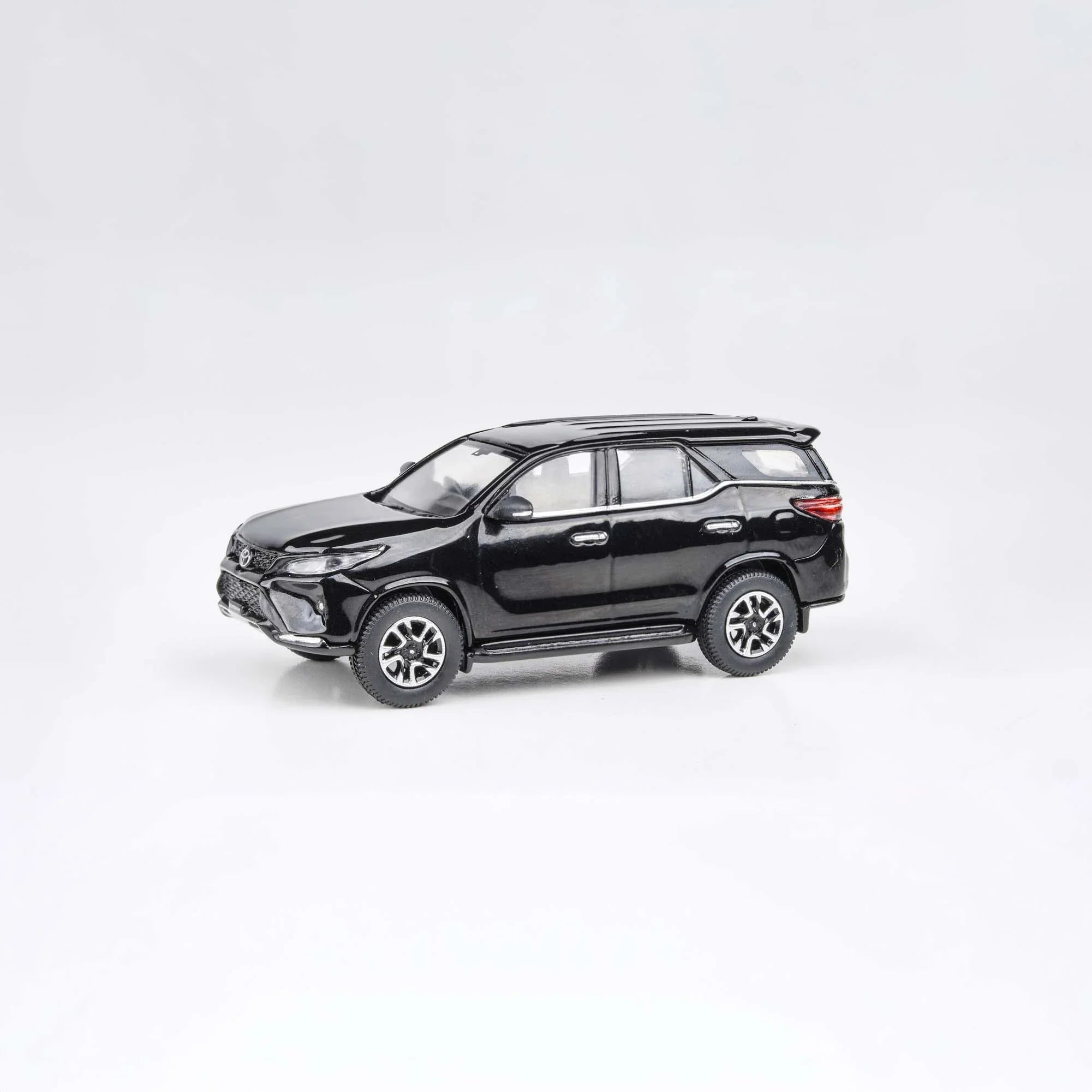 Premium scale diecast model car – Toyota Fortuner 2023, 1:64 Scale (Black) Collectible