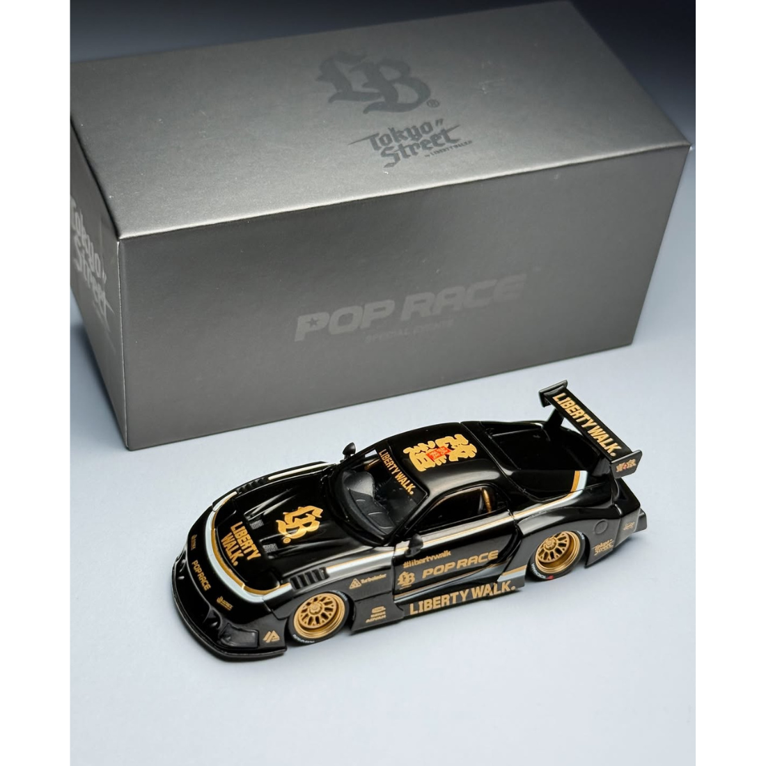 LB-SUPER SILHOUETTE RX7 FD3S and LB-SUPER SILHOUETTE S15 SILVIA Box Set, 1:64 Scale
