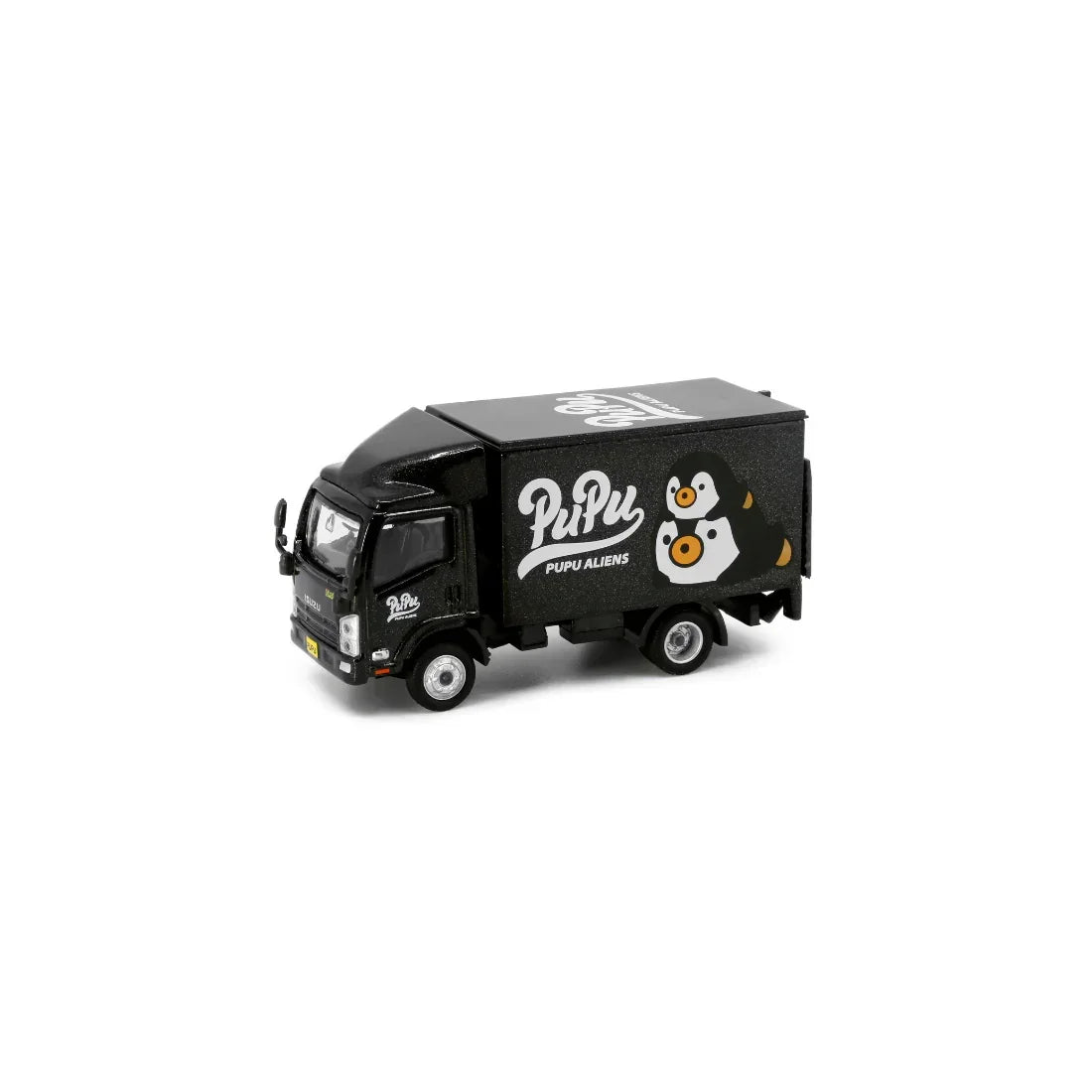 Premium scale diecast model car – ISUZU N Series Box Lorry "PUPU ALIENS", 1:76 Scale Collectible