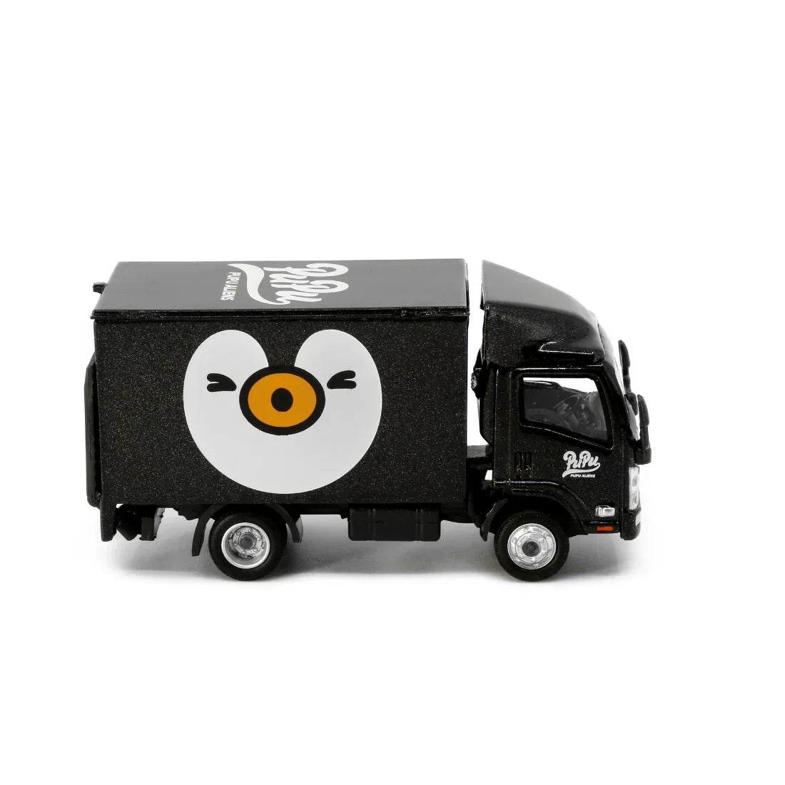 Premium scale diecast model car – ISUZU N Series Box Lorry "PUPU ALIENS", 1:76 Scale Collectible