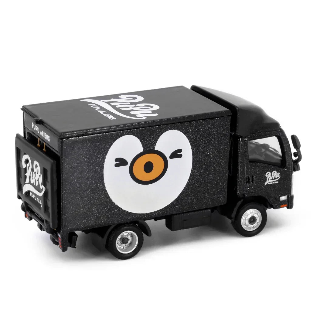 Premium scale diecast model car – ISUZU N Series Box Lorry "PUPU ALIENS", 1:76 Scale Collectible