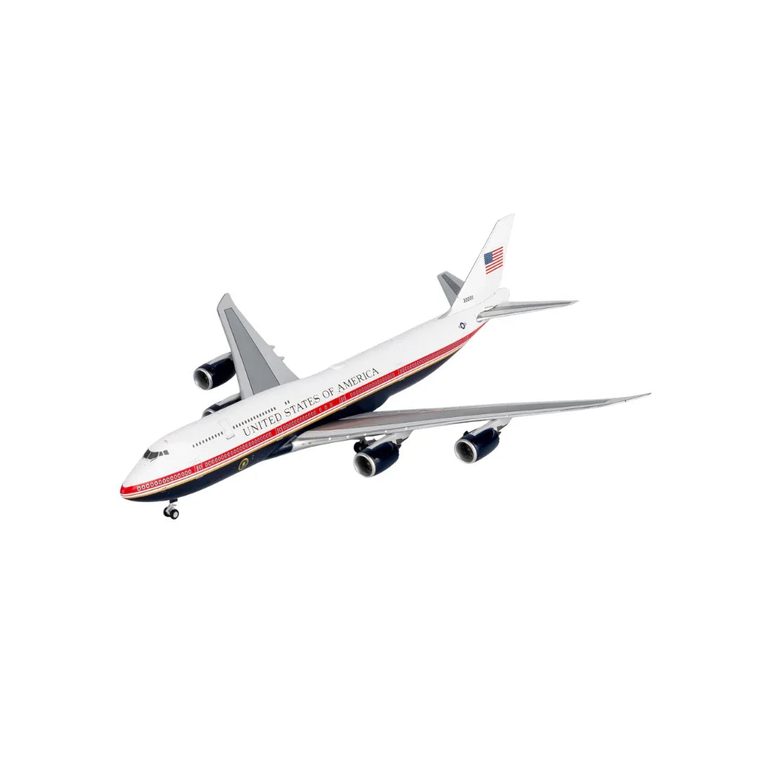 Premium scale diecast model car – United States of America VC-25B (747-8 BBJ), 1:400 Scale Collectible