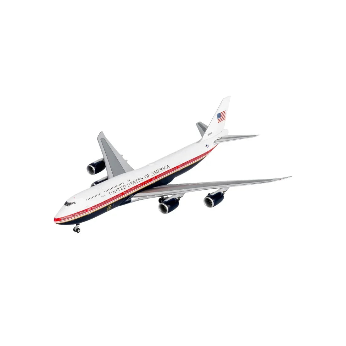 Premium scale diecast model car – United States of America VC-25B (747-8 BBJ), 1:400 Scale Collectible