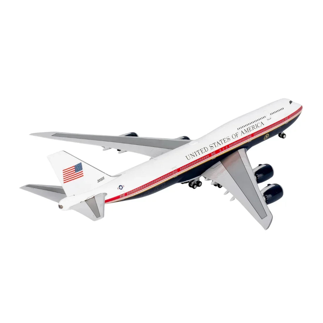 Premium scale diecast model car – United States of America VC-25B (747-8 BBJ), 1:400 Scale Collectible