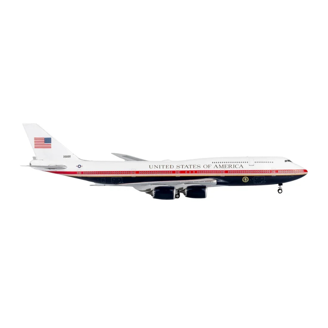 Premium scale diecast model car – United States of America VC-25B (747-8 BBJ), 1:400 Scale Collectible