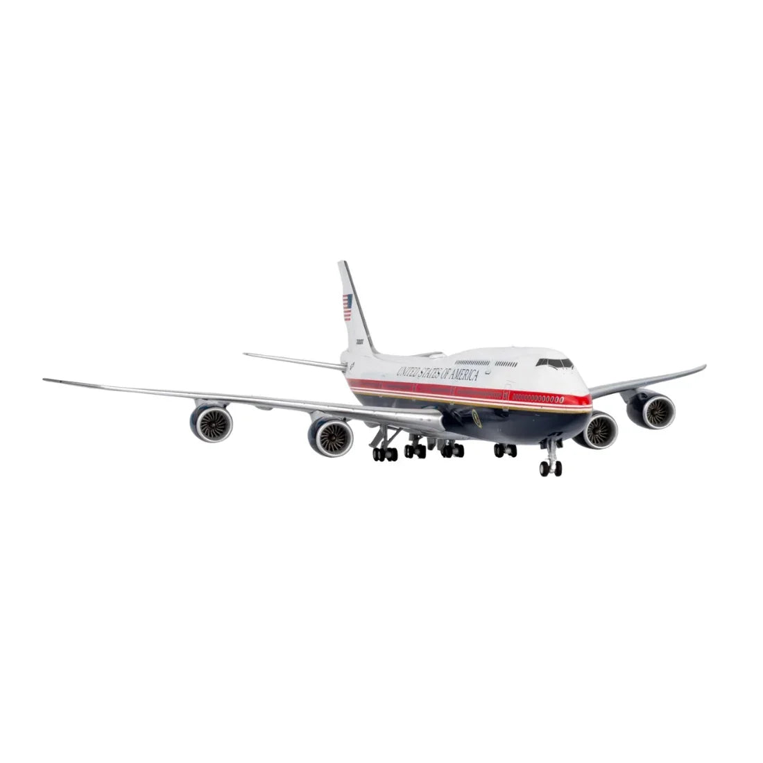 Premium scale diecast model car – United States of America VC-25B (747-8 BBJ), 1:400 Scale Collectible