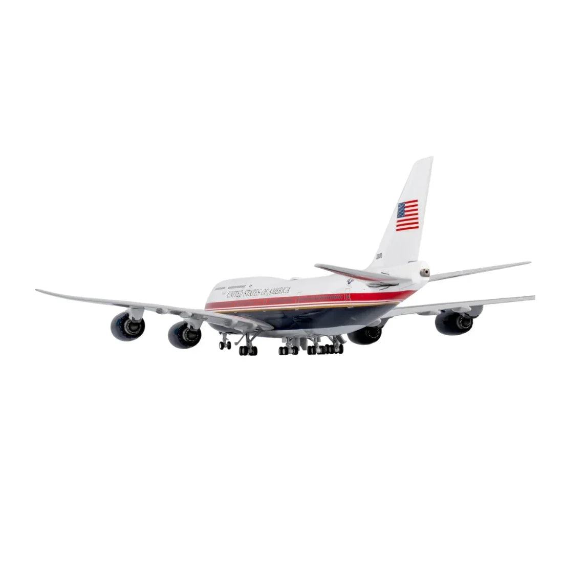 Premium scale diecast model car – United States of America VC-25B (747-8 BBJ), 1:400 Scale Collectible