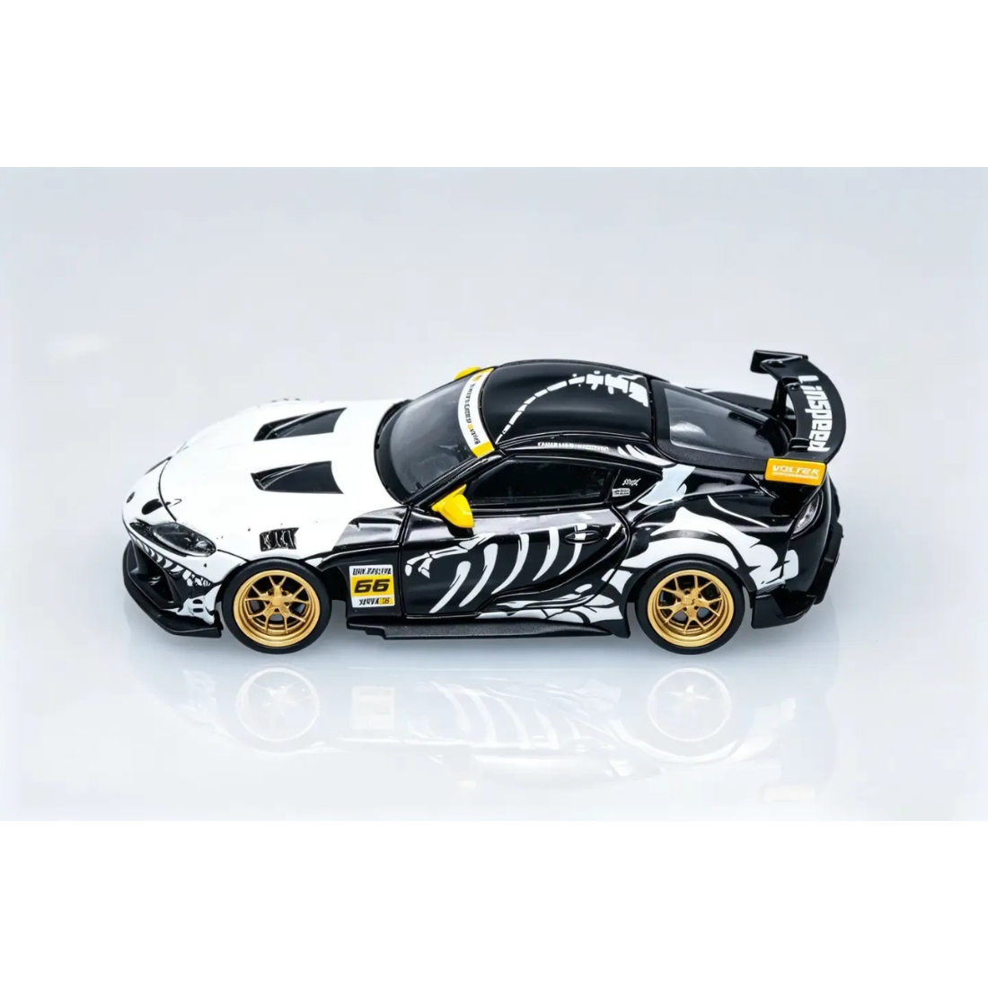 *PRE-ORDER* Toyota GR Supra GT4 EVO2 Skeleton DinosaurLivery (Limited to 499pcs), 1:64 Scale