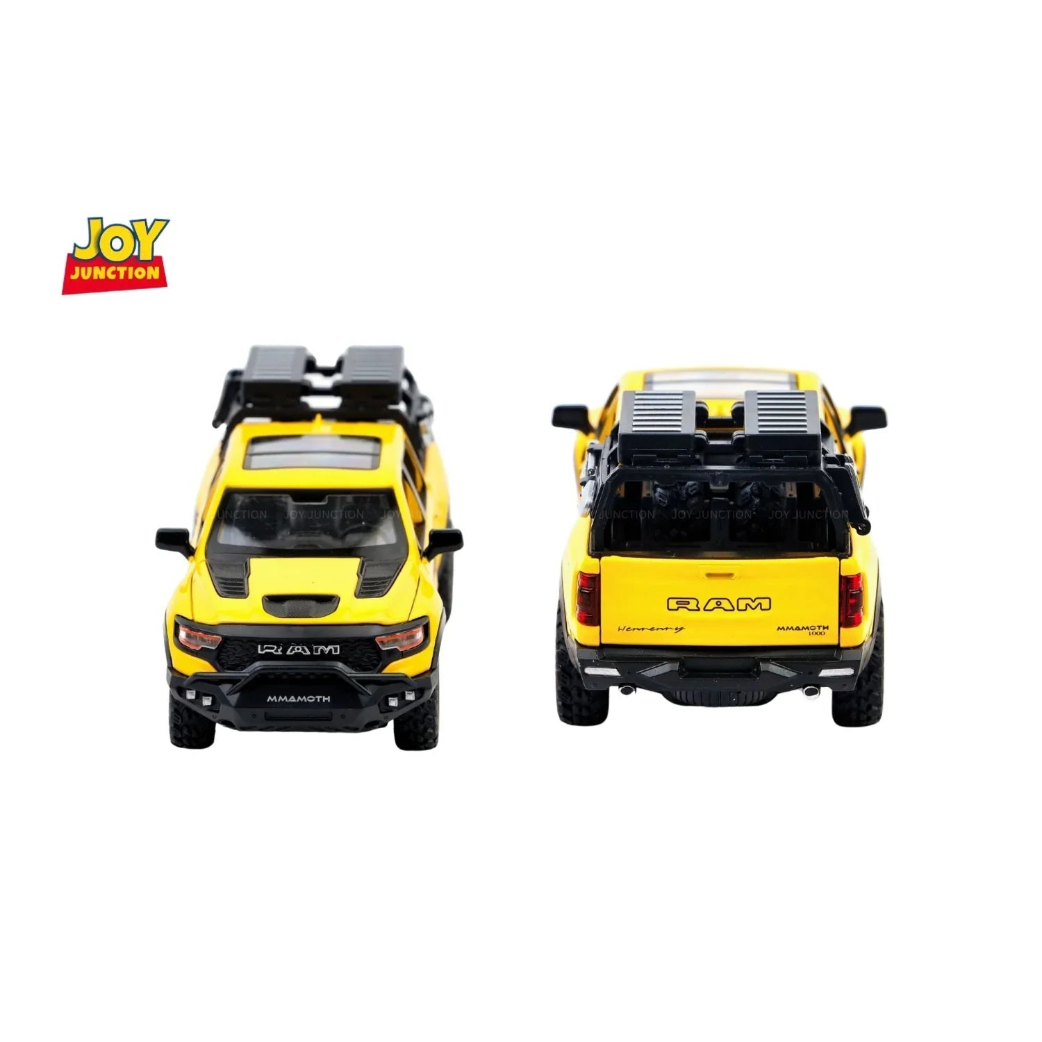 Ram Mamoth - Light, Sound with Openable Doors, 1:32 Scale (Yellow)