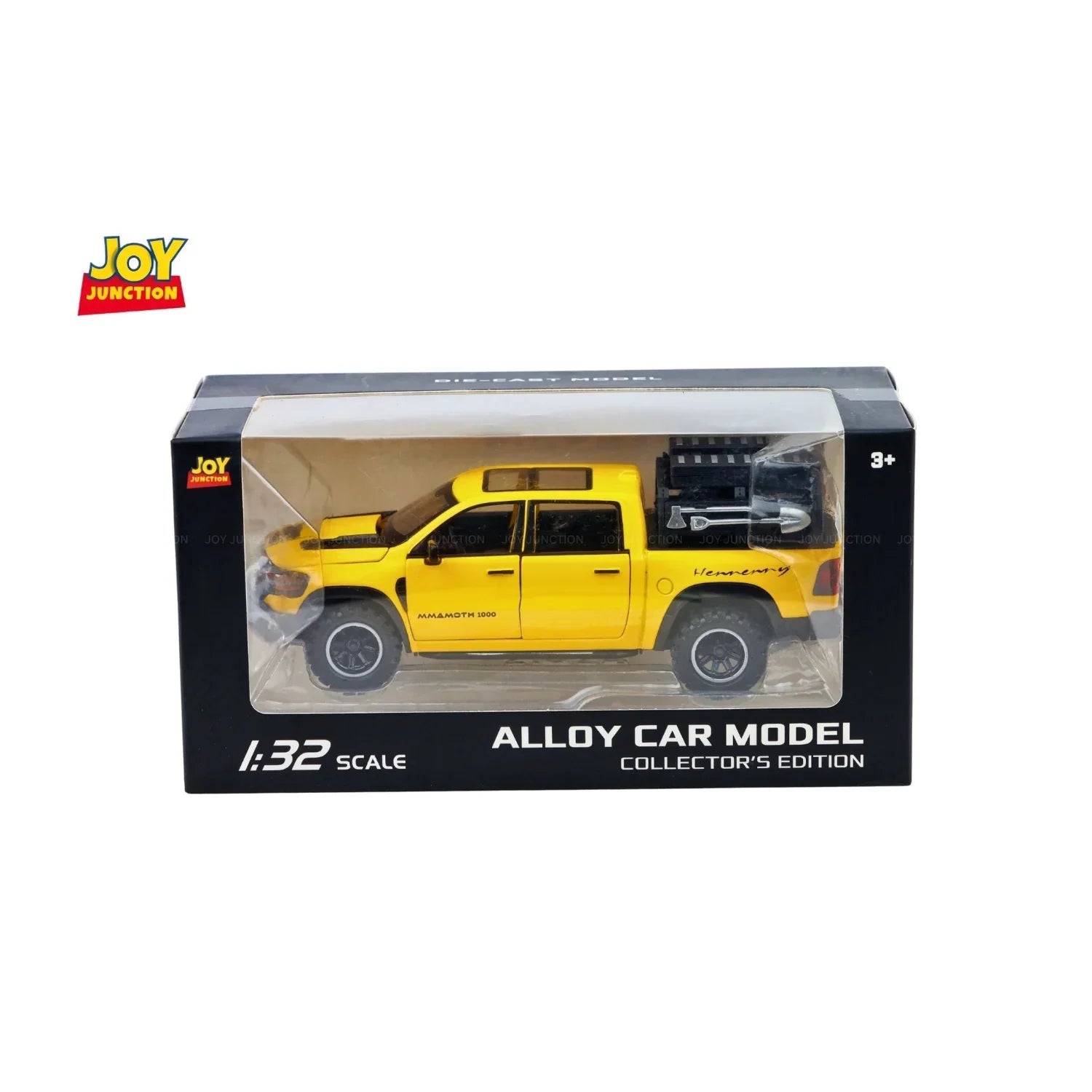 Ram Mamoth - Light, Sound with Openable Doors, 1:32 Scale (Yellow)
