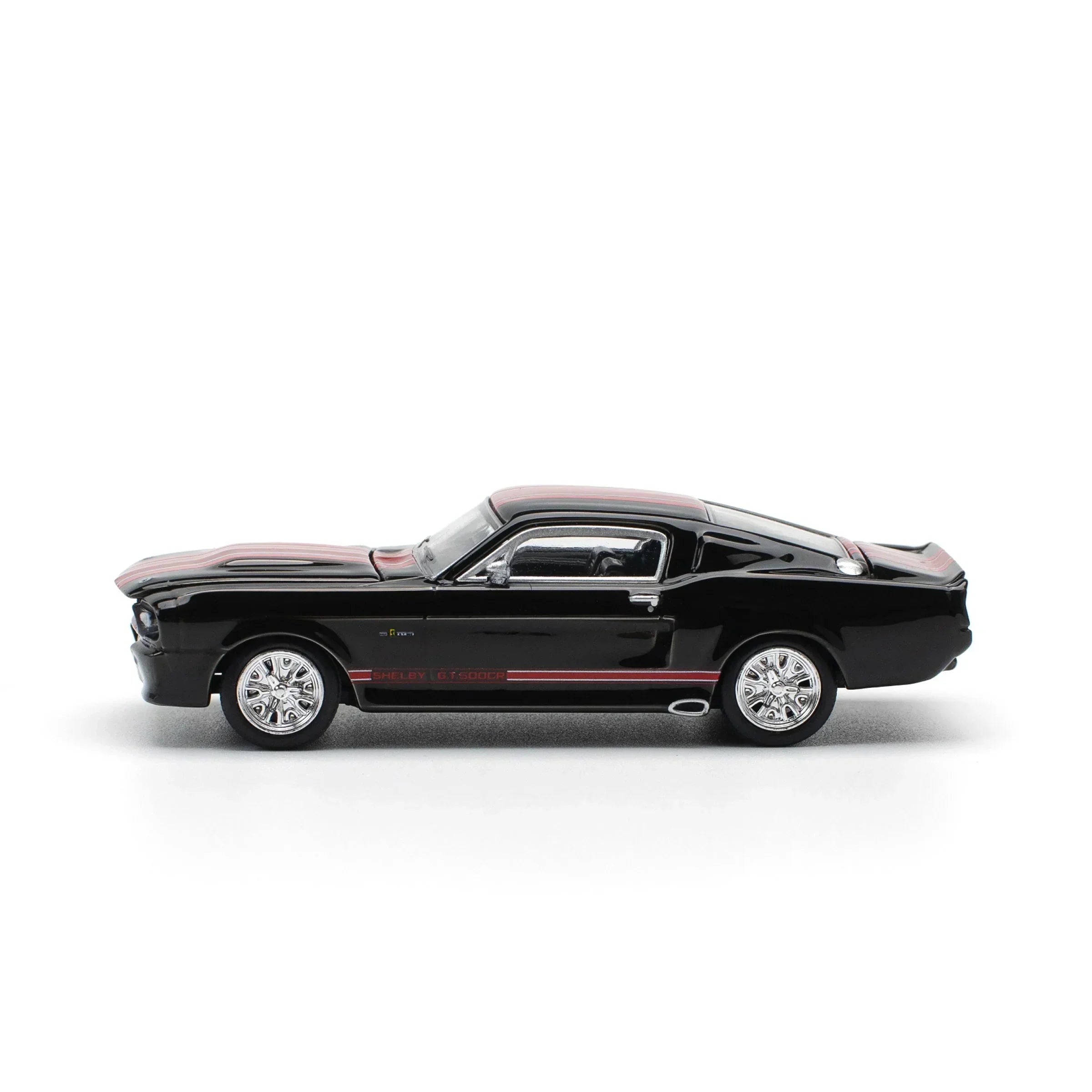Premium scale diecast model car – Shelby Mustang GT500, 1:64 Scale (Black) Collectible