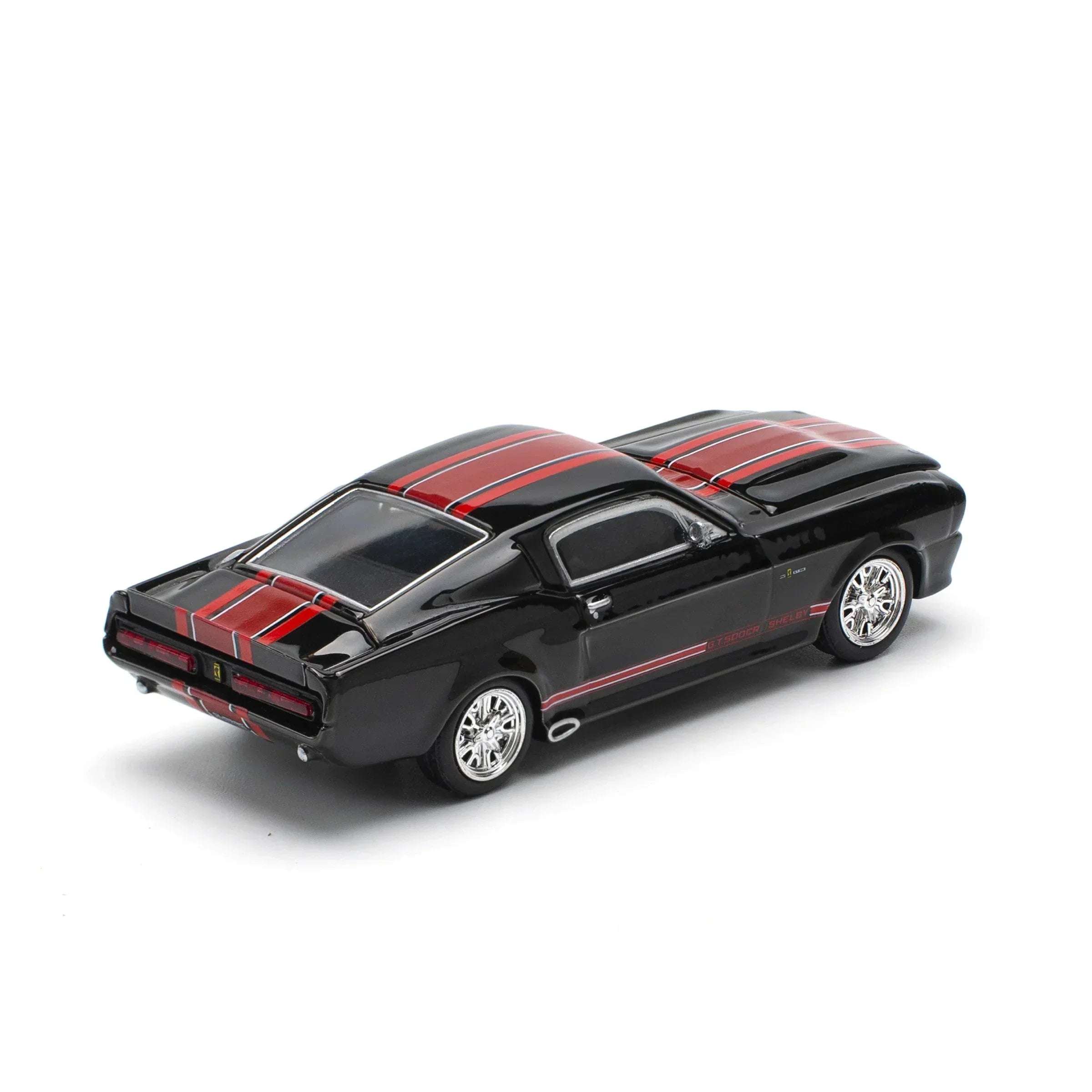 Premium scale diecast model car – Shelby Mustang GT500, 1:64 Scale (Black) Collectible