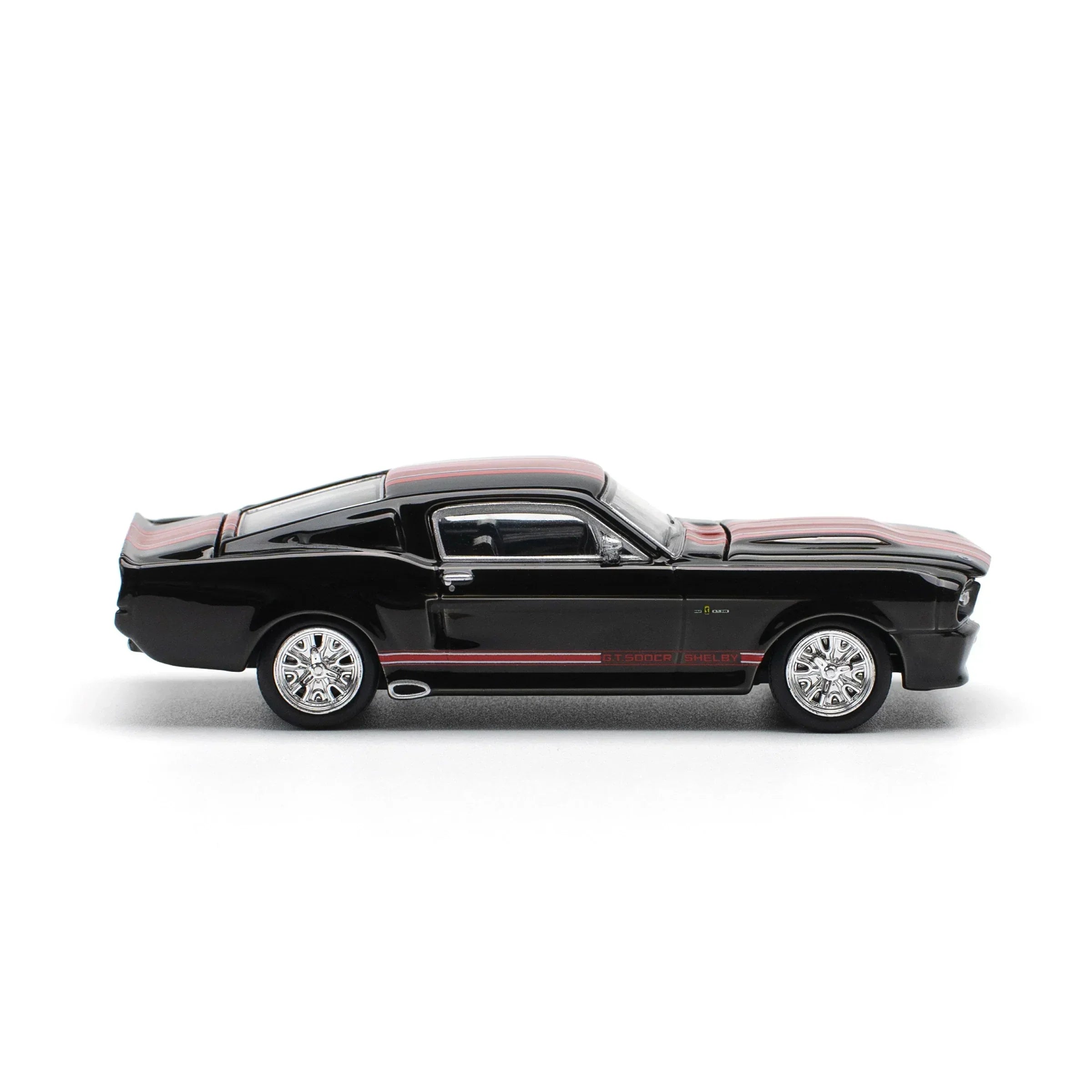 Premium scale diecast model car – Shelby Mustang GT500, 1:64 Scale (Black) Collectible