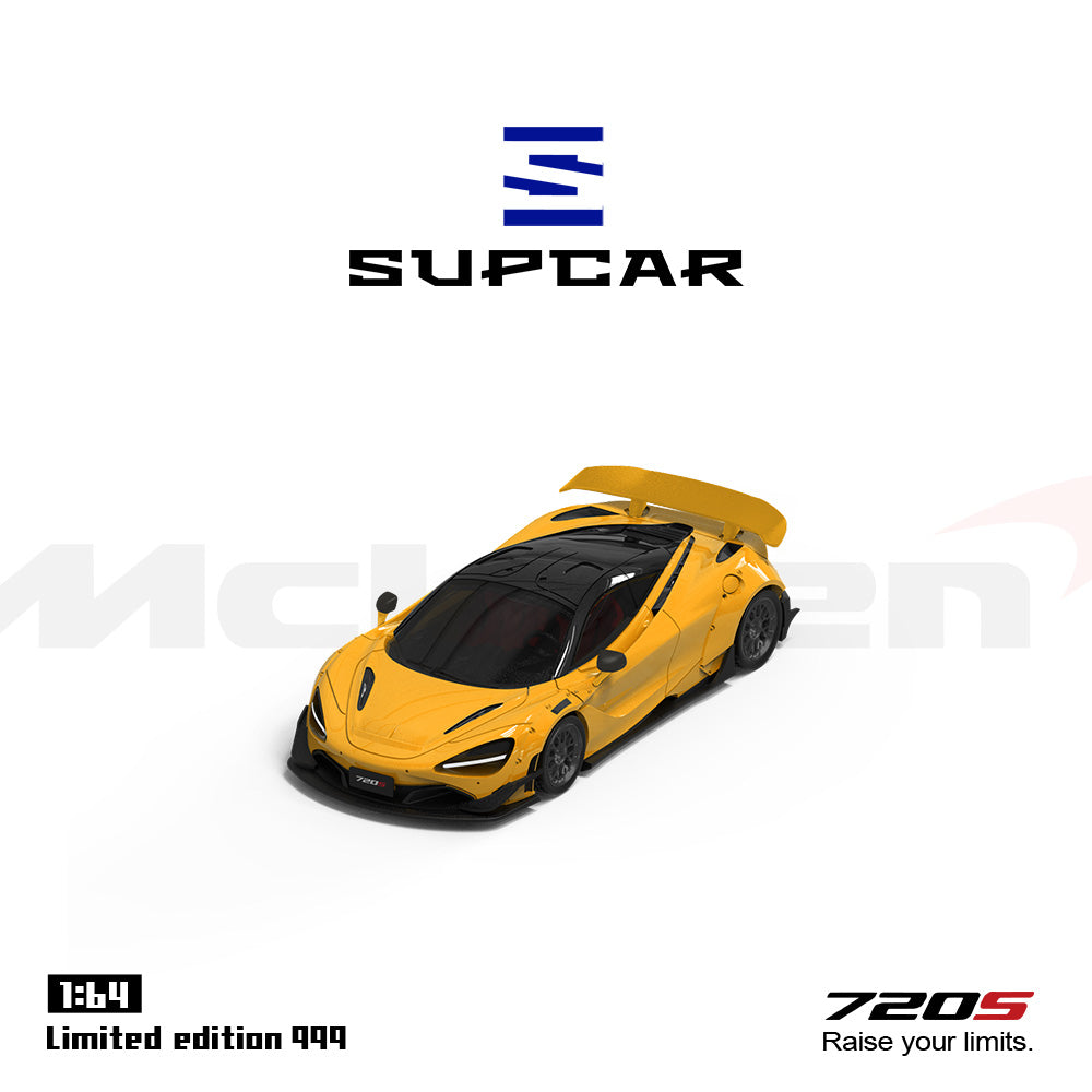 *PRE-ORDER* SC - McLaren 720S(Limited Edition 999), 1:64 Scale (Yellow)