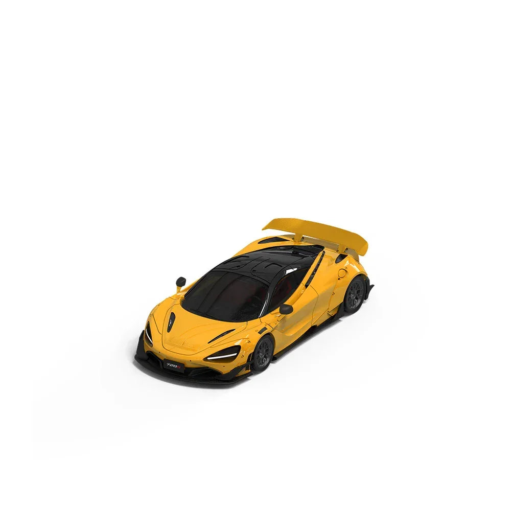 Premium scale diecast model car – *PRE-ORDER* SC - McLaren 720S(Limited Edition 999), 1:64 Scale (Yellow) Collectible