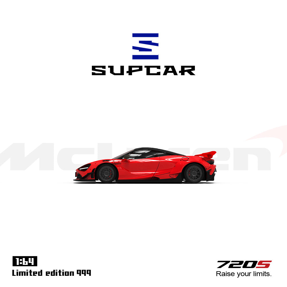 *PRE-ORDER* SC-McLaren 720S(Limited Edition 999), 1:64 Scale (Red)