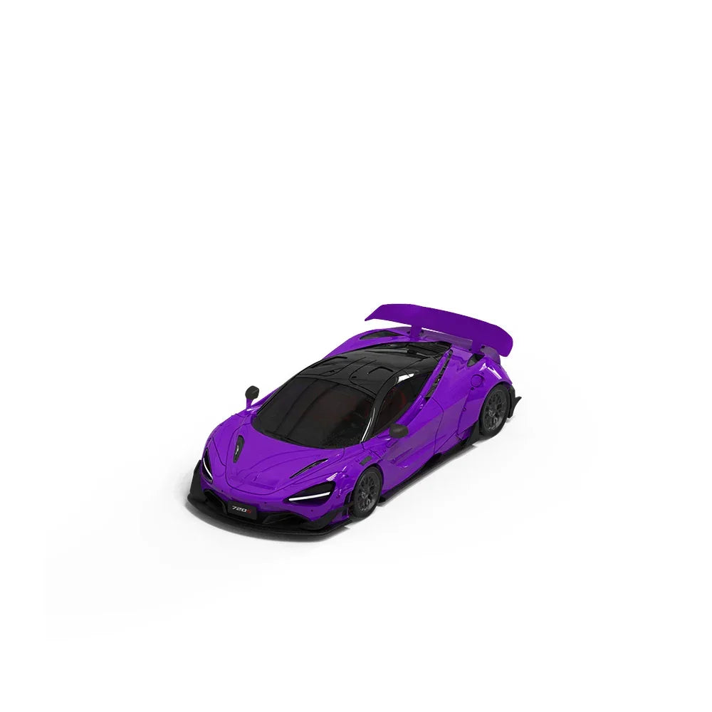 Premium scale diecast model car – *PRE-ORDER* SC - McLaren 720S(Limited Edition 999), 1:64 Scale (Purple) Collectible