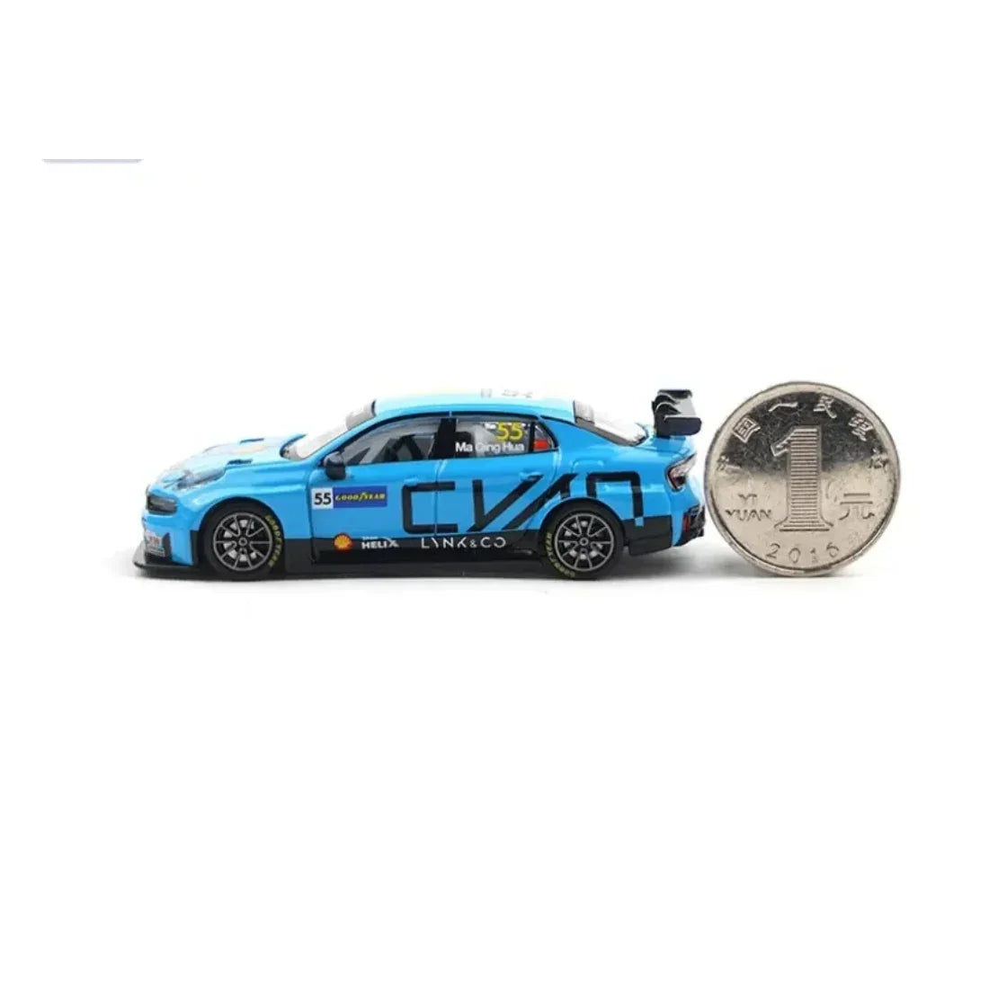 Lynk & Co 03TCR Race Car MaQinghua - WTCR 2022 T1-14x, 1:64 Scale