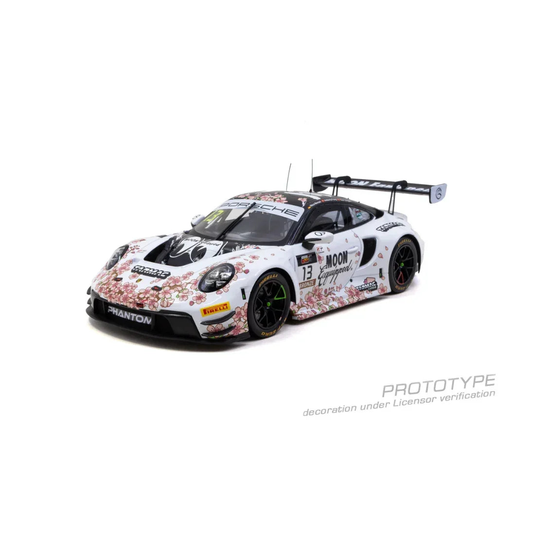 Premium scale diecast model car – *PRE-ORDER* Porsche 911 GT3 R Suzuka 1000km - Intercontinental GT Challenge Phantom Global Racing 2025, 1:18 Scale Collectible