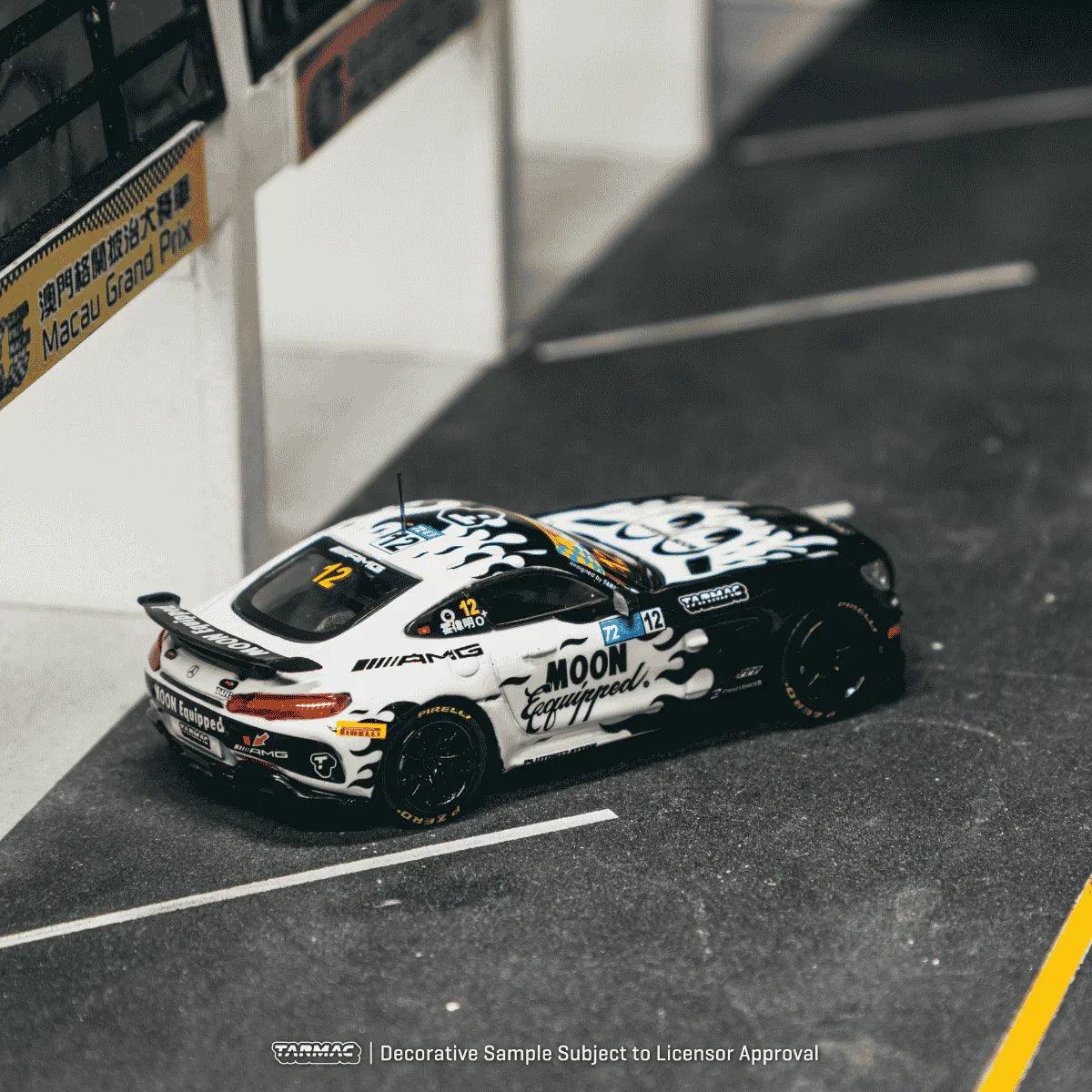 Premium scale diecast model car – *PRE-ORDER* Mercedes-AMG GT4 Greater Bay Area GT Cup (GT 4) Macau 2025 FOK Wai Ming, 1:64 Scale Collectible