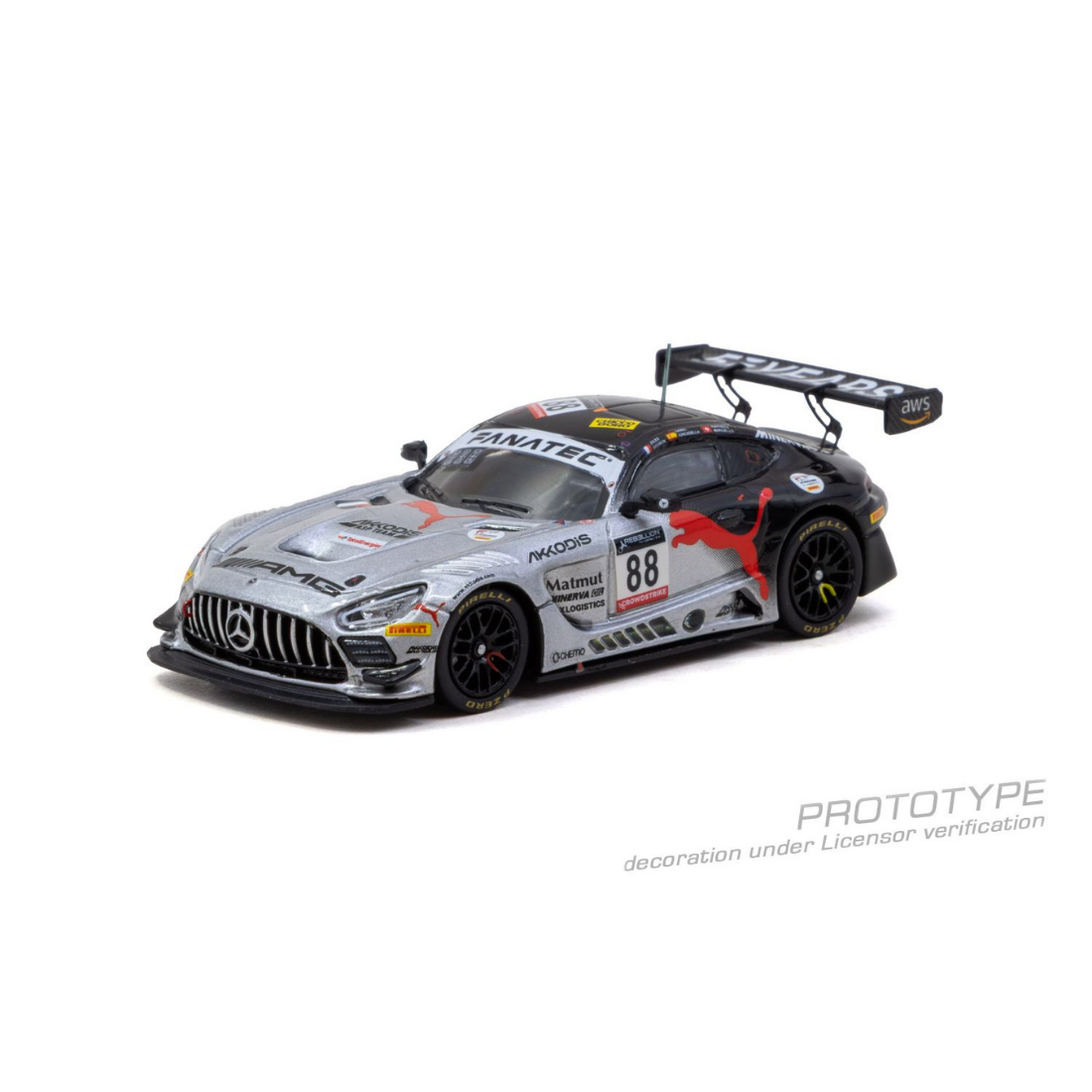 *PRE-ORDER* Mercedes-AMG GT3 24h of SPA 2022 Winner Jules Gounon / Daniel Juncadella / Raffaele Marciello, 1:64 Scale