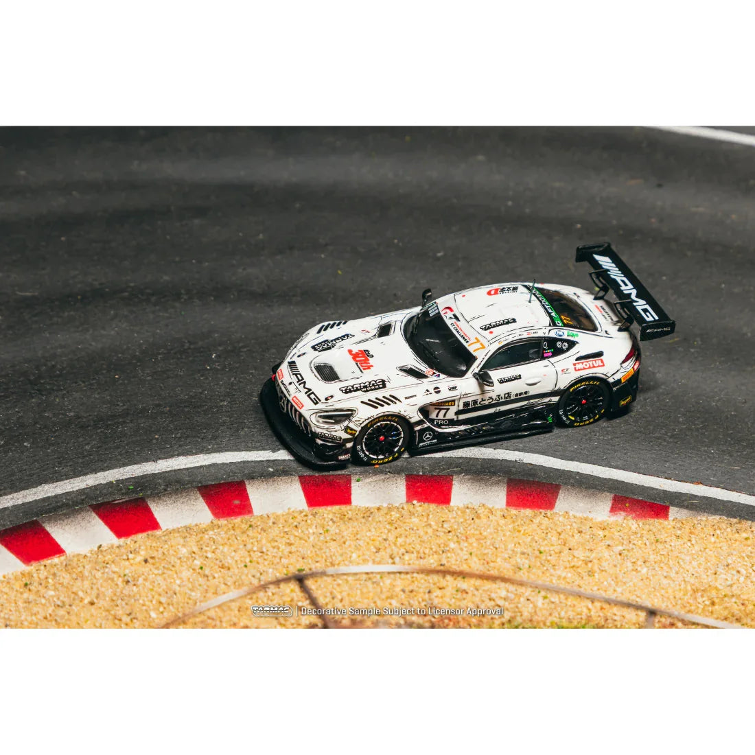 Premium scale diecast model car – *PRE-ORDER* Mercedes-AMG GT3 Bathurst 12h Craft-Bamboo Racing with Diorama Display Base 2026, 1:64 Scale Collectible