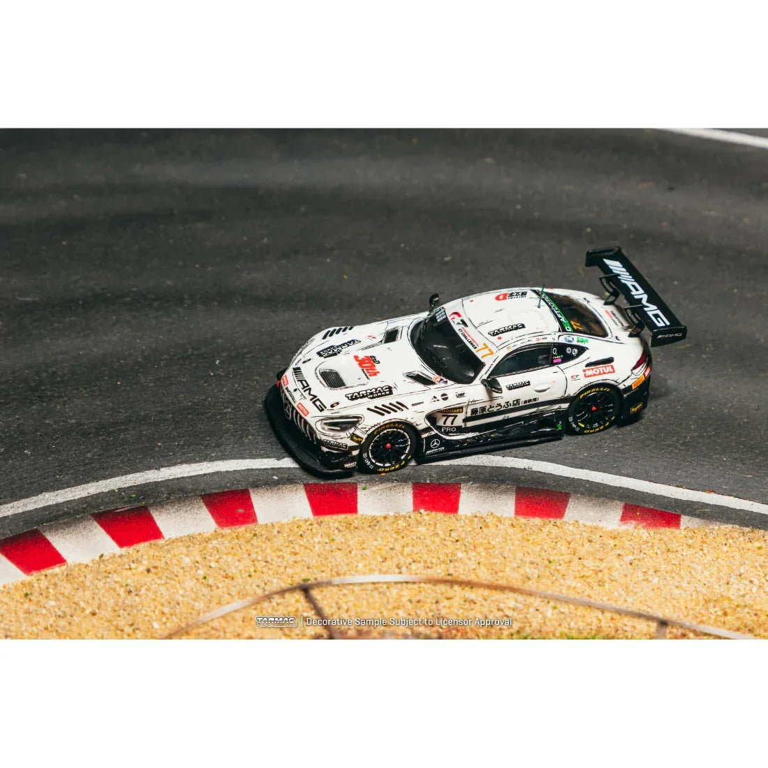 Premium scale diecast model car – *PRE-ORDER* Mercedes-AMG GT3 Bathurst 12h Craft-Bamboo Racing with Diorama Display Base 2026, 1:64 Scale Collectible