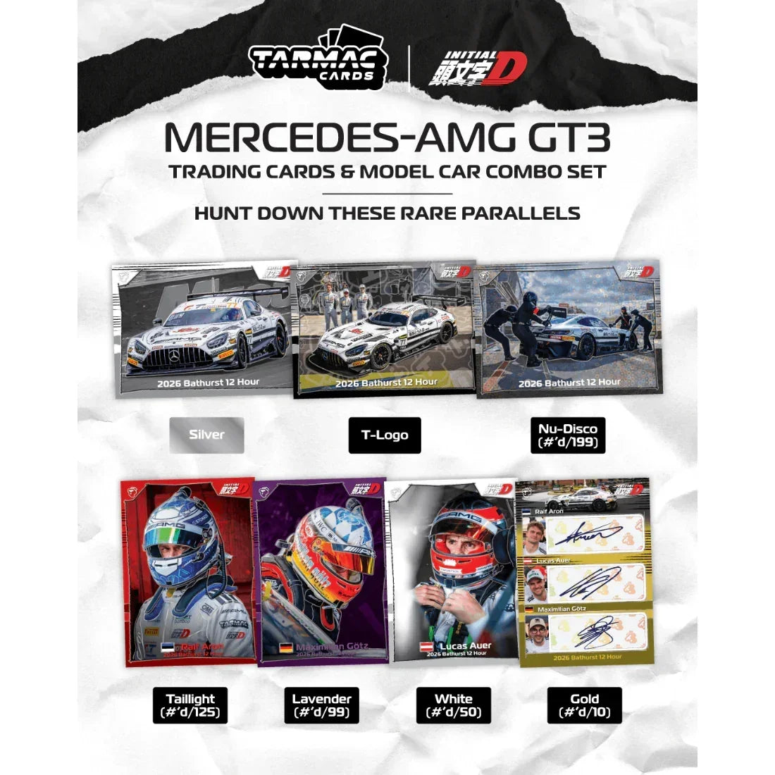 Premium scale diecast model car – *PRE-ORDER* Mercedes-AMG GT3 Bathurst 12h Craft-Bamboo Racing with Diorama Display Base 2026, 1:64 Scale Collectible