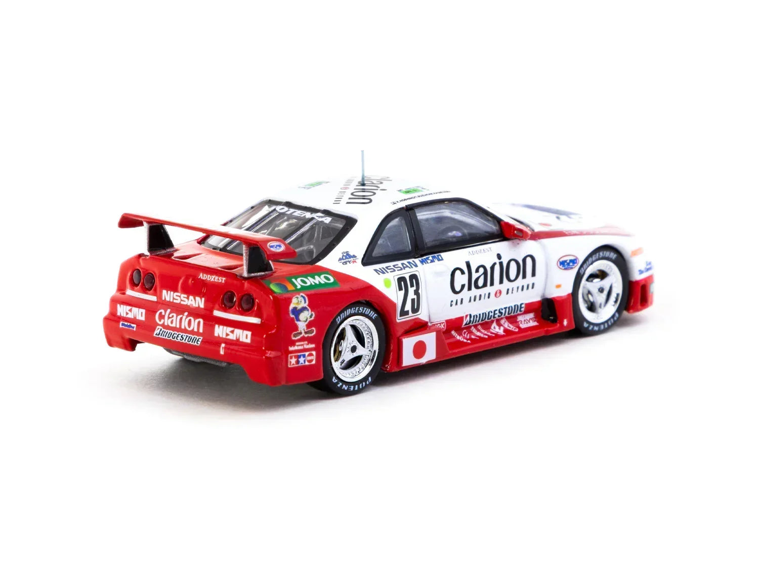 Premium scale diecast model car – Nissan Nismo GT-R LM 24h of Le Mans 1995 Presentation #23 - Hobby64, 1:64 Scale (White) Collectible