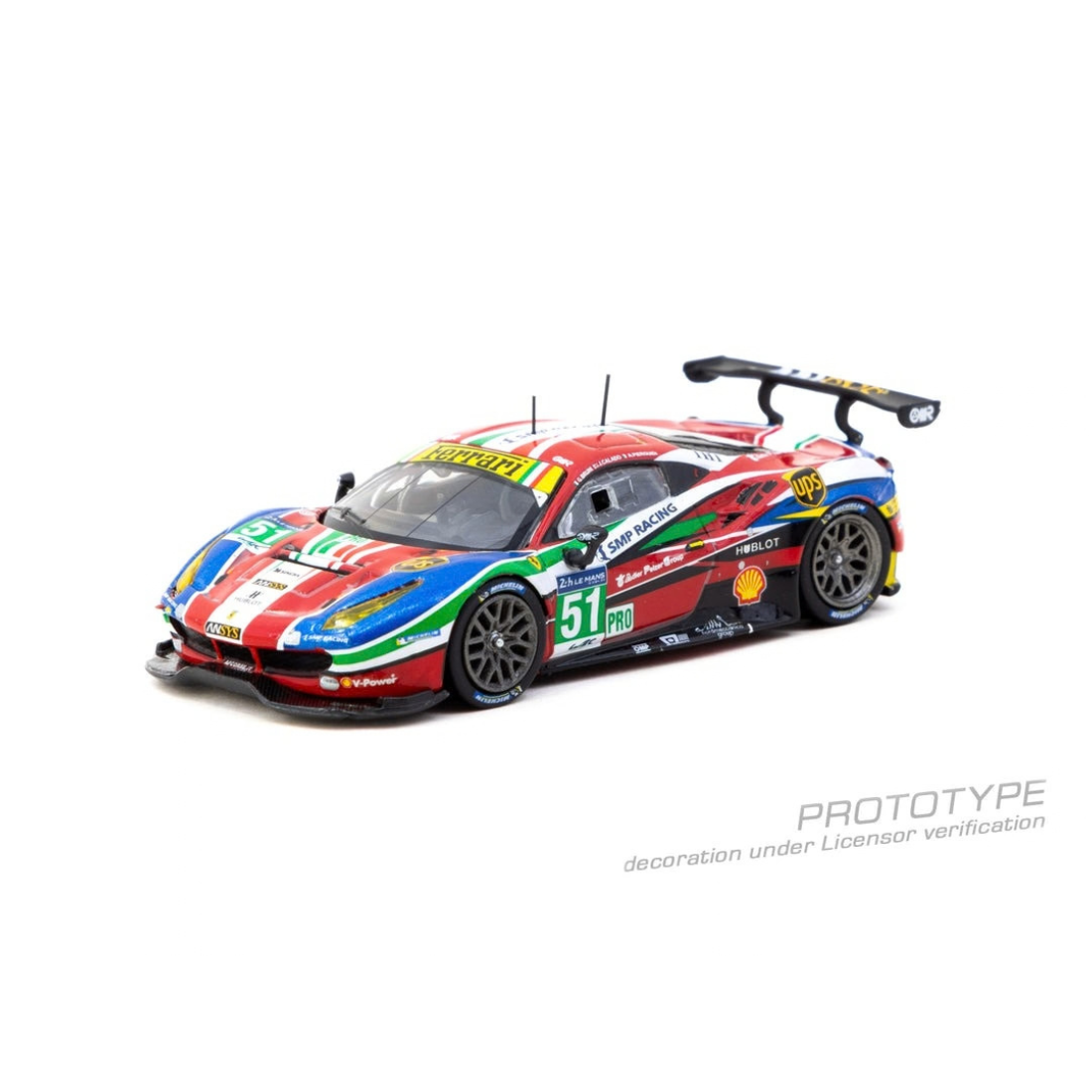 Ferrari 488 GTE 24h of Le Mans 2016, 1:64 Scale