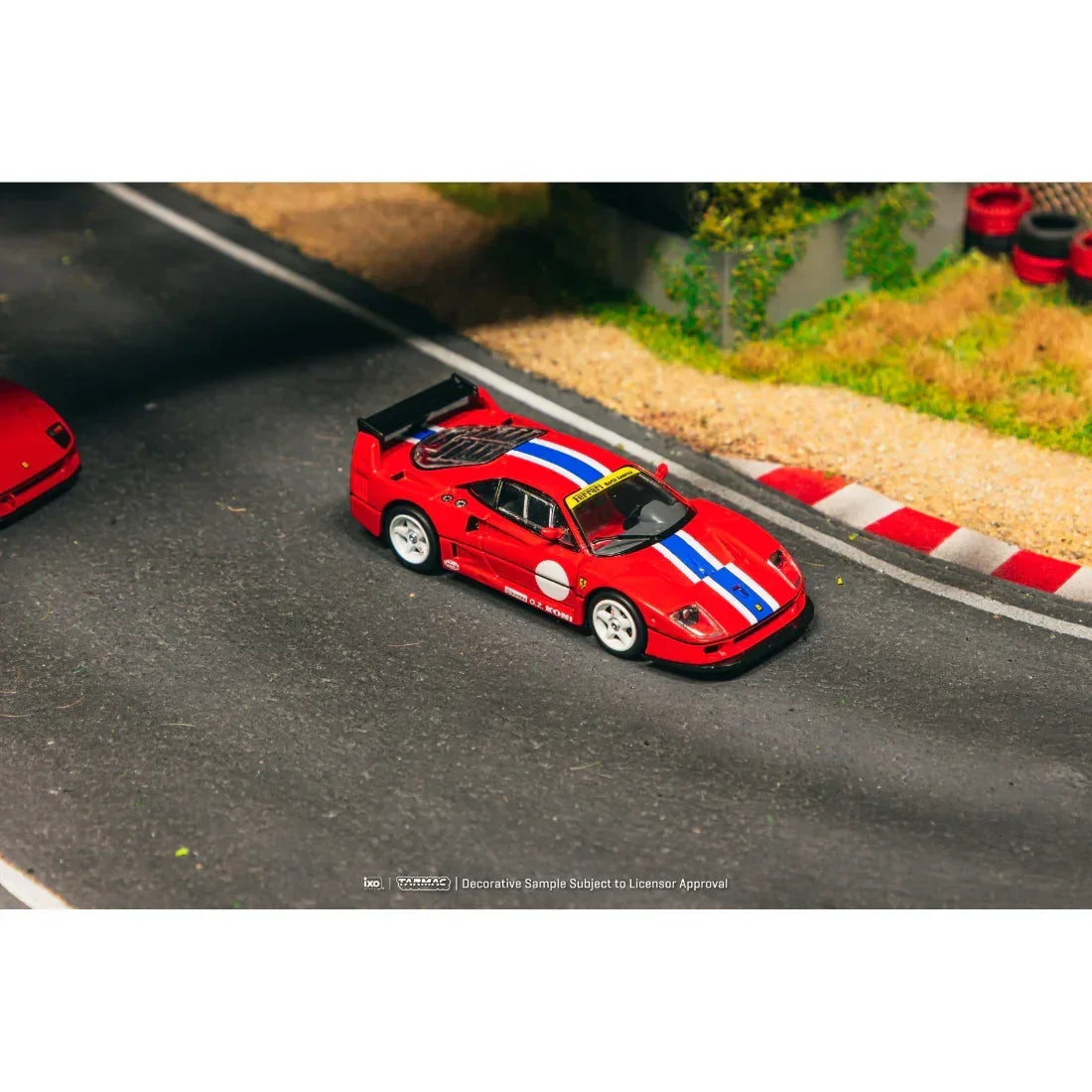 Premium scale diecast model car – *PRE-ORDER* Ferrari F40 LM, 1:64 Scale (Red) Collectible