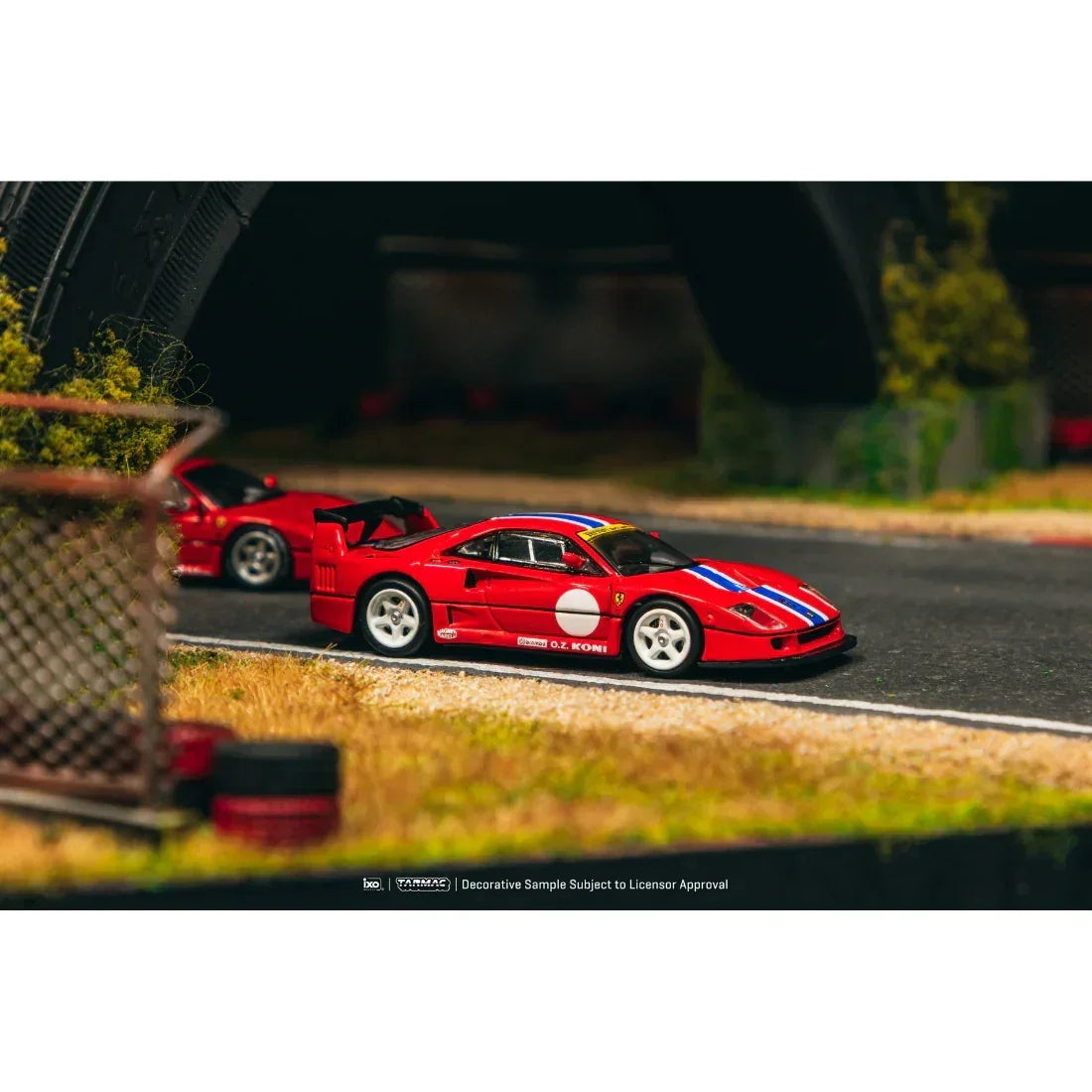 Premium scale diecast model car – *PRE-ORDER* Ferrari F40 LM, 1:64 Scale (Red) Collectible