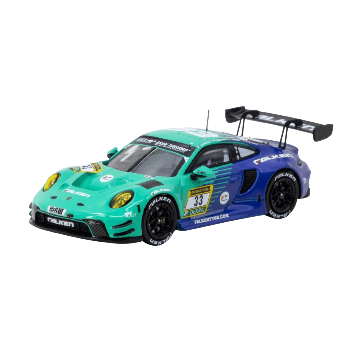 Premium scale diecast model car – *PRE-ORDER* X iXO Models Porsche 911 GT3 R Nürburgring 24h 2024 Julien Andlauer / Klaus Bachler / Sven Müller / Alessio Picariello, 1:64 Scale Collectible