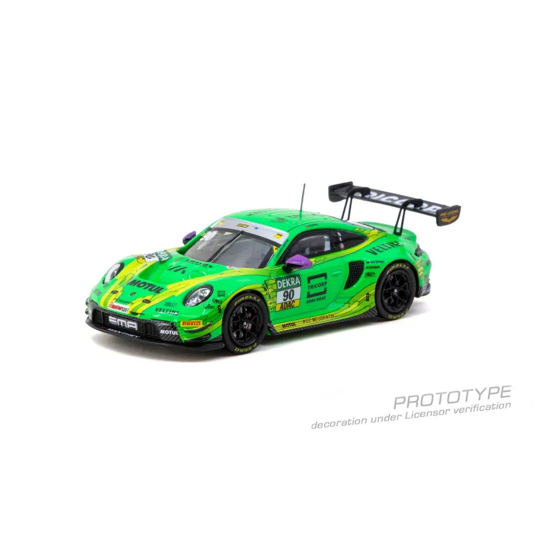 Premium scale diecast model car – *PRE-ORDER* Porsche 911 GT3 R DTM Champion 2025 Ayhancan Güven, 1:64 Scale Collectible
