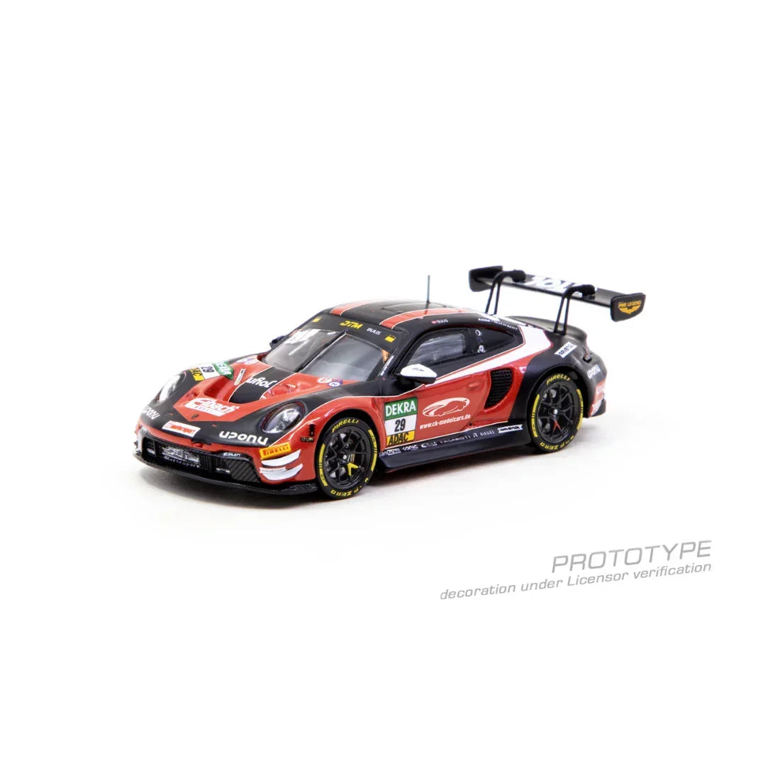 Premium scale diecast model car – *PRE-ORDER* Porsche 911 GT3 R DTM 2026 Bastian Buus, 1:64 Scale Collectible