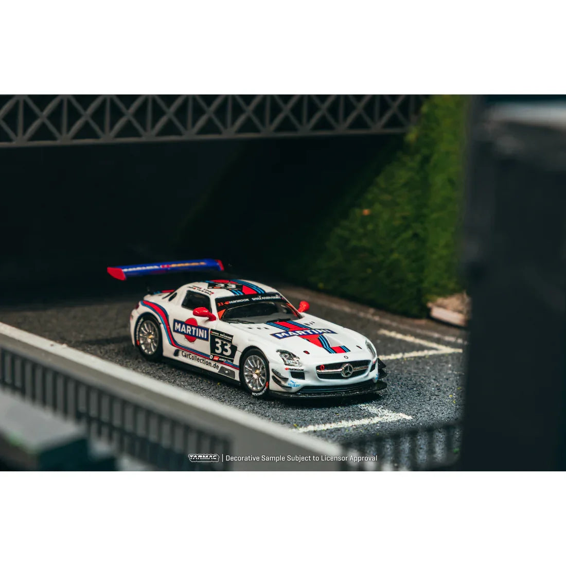 Premium scale diecast model car – *PRE-ORDER* Mercedes-Benz SLS AMG GT3 12h ZANDVOORT 2014 Winner, 1:64 Scale Collectible