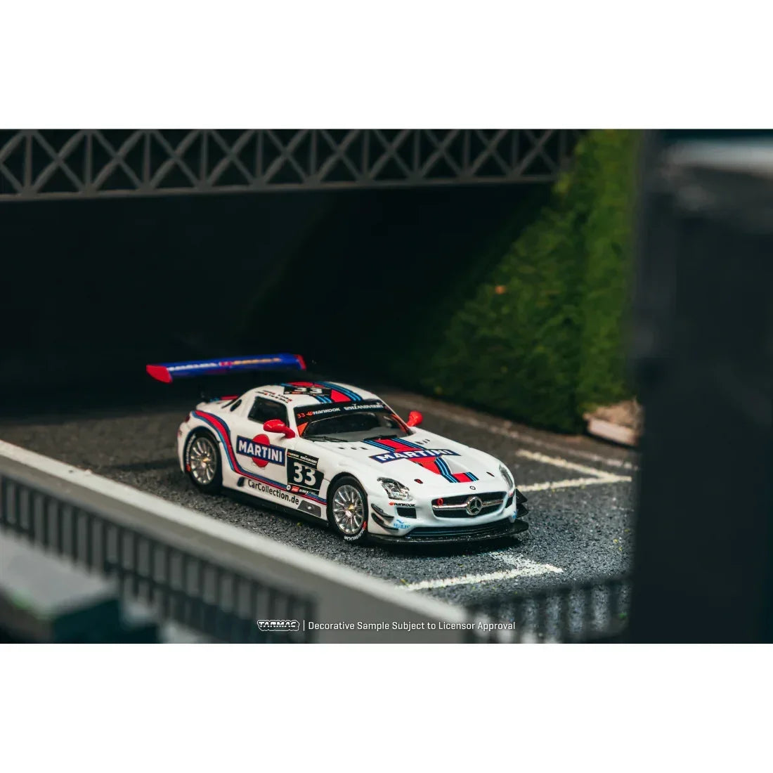 Premium scale diecast model car – *PRE-ORDER* Mercedes-Benz SLS AMG GT3 12h ZANDVOORT 2014 Winner, 1:64 Scale Collectible