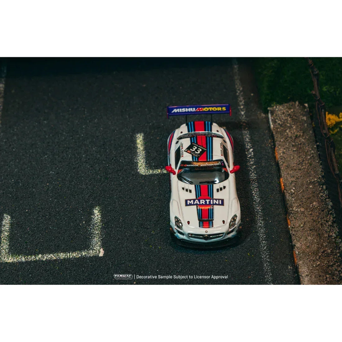 Premium scale diecast model car – *PRE-ORDER* Mercedes-Benz SLS AMG GT3 12h ZANDVOORT 2014 Winner, 1:64 Scale Collectible