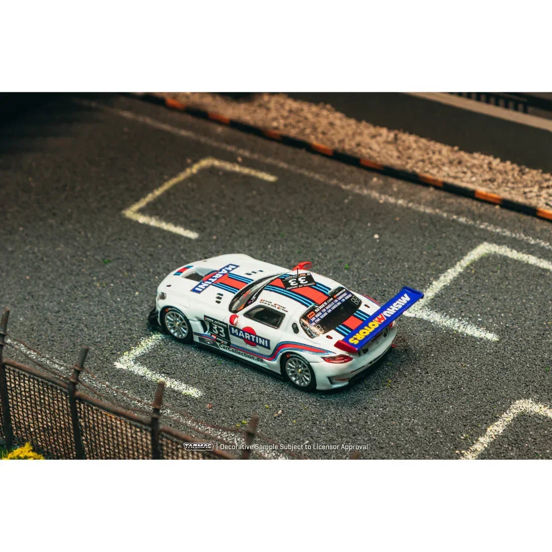 Premium scale diecast model car – *PRE-ORDER* Mercedes-Benz SLS AMG GT3 12h ZANDVOORT 2014 Winner, 1:64 Scale Collectible