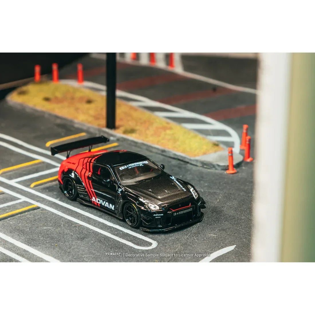 Premium scale diecast model car – *PRE-ORDER* LB Works Nissan GT-R Type 2 Advan, 1:64 Scale Collectible