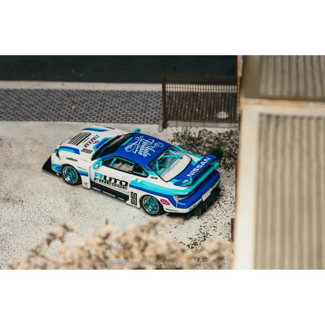 Premium scale diecast model car – *PRE-ORDER* LB-Super Silhouette Nissan SILVIA (S15) Auto Finesse, 1:64 Scale Collectible