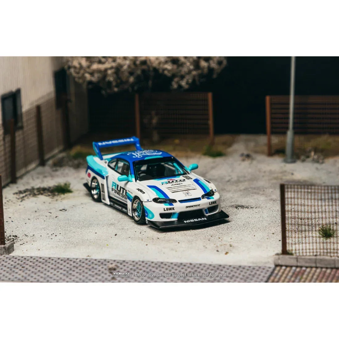 Premium scale diecast model car – *PRE-ORDER* LB-Super Silhouette Nissan SILVIA (S15) Auto Finesse, 1:64 Scale Collectible