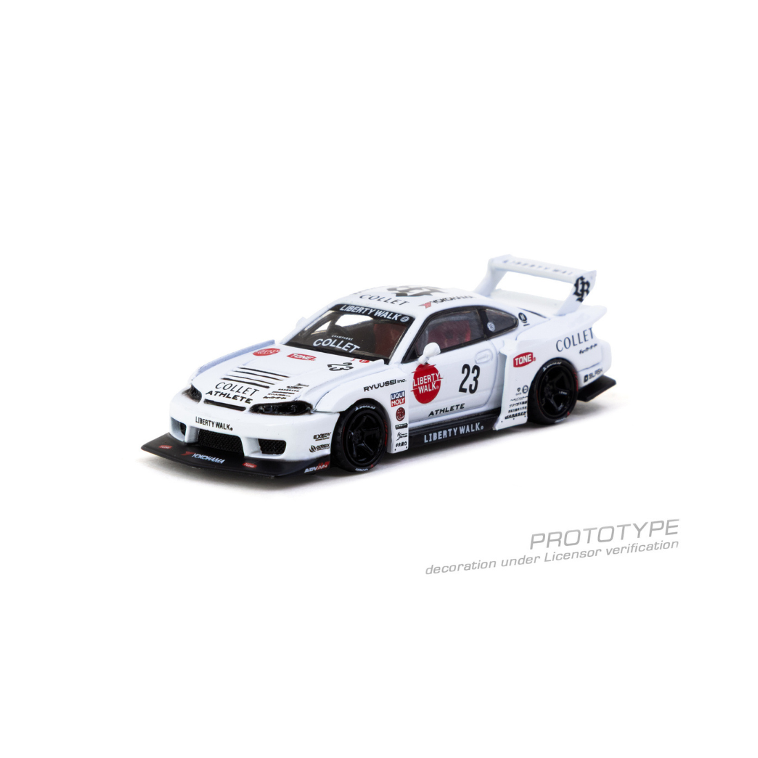 *PRE-ORDER* LB-Super Silhouette Nissan SILVIA (S15) Drift 2025, 1:64 Scale