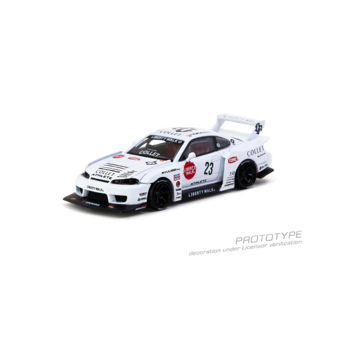 Premium scale diecast model car – *PRE-ORDER* LB-Super Silhouette Nissan SILVIA (S15) Drift 2025, 1:64 Scale Collectible